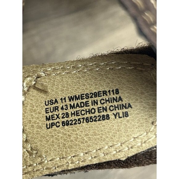 Earth Spirit Sandals Women’s 11 Brown Suede Gelron Cusion Slip On Shoes Slide - Picture 6 of 8